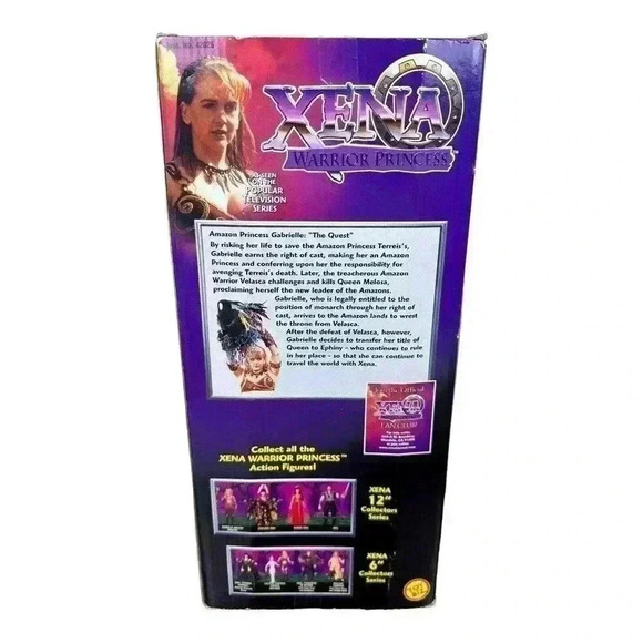 Xena Warrior Princess Gabrielle Amazon Princess 12" Action Figure 1999 NEW - Picture 6 of 9
